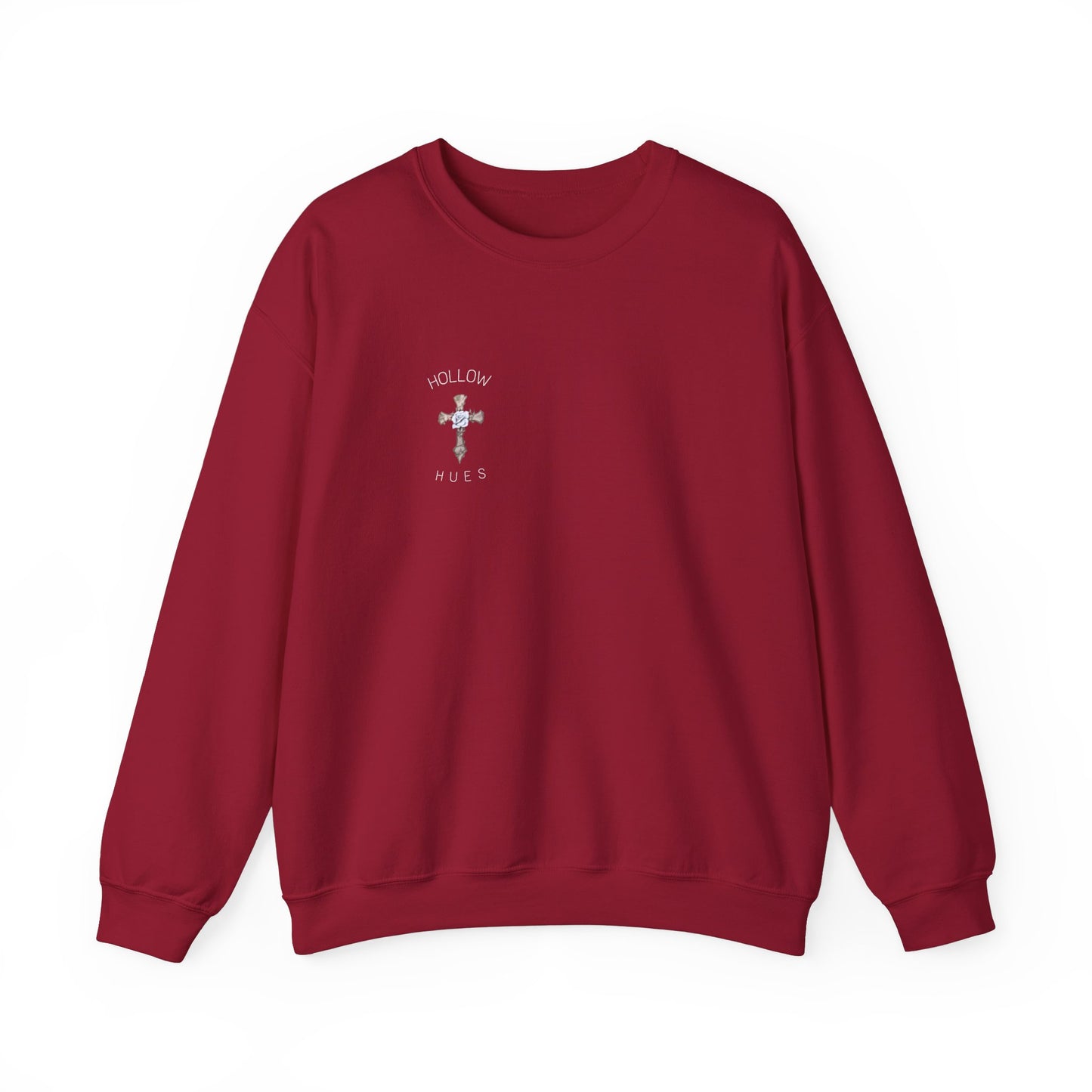 Hollow Hues Long-Sleeved Sweatshirt