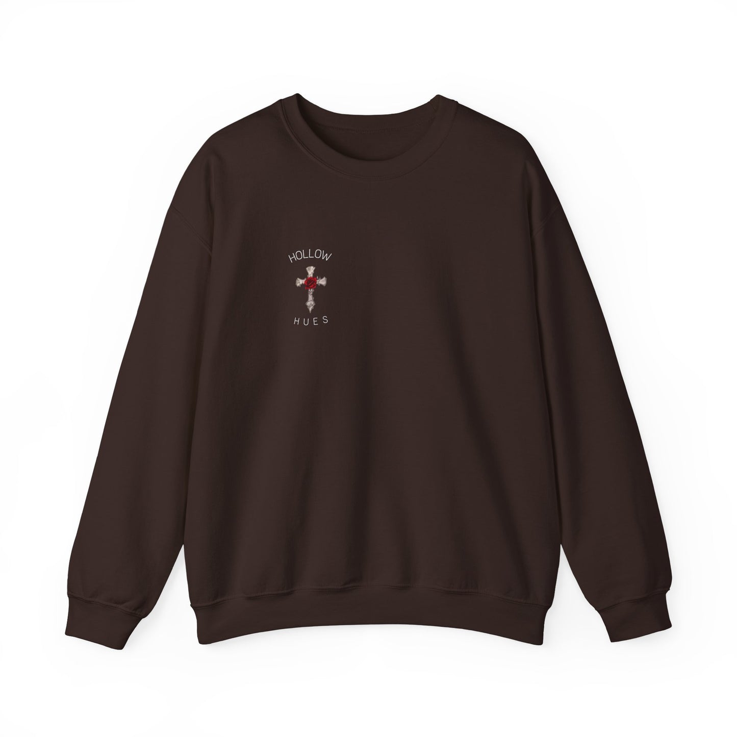Hollow Hues Long-Sleeved Sweatshirt