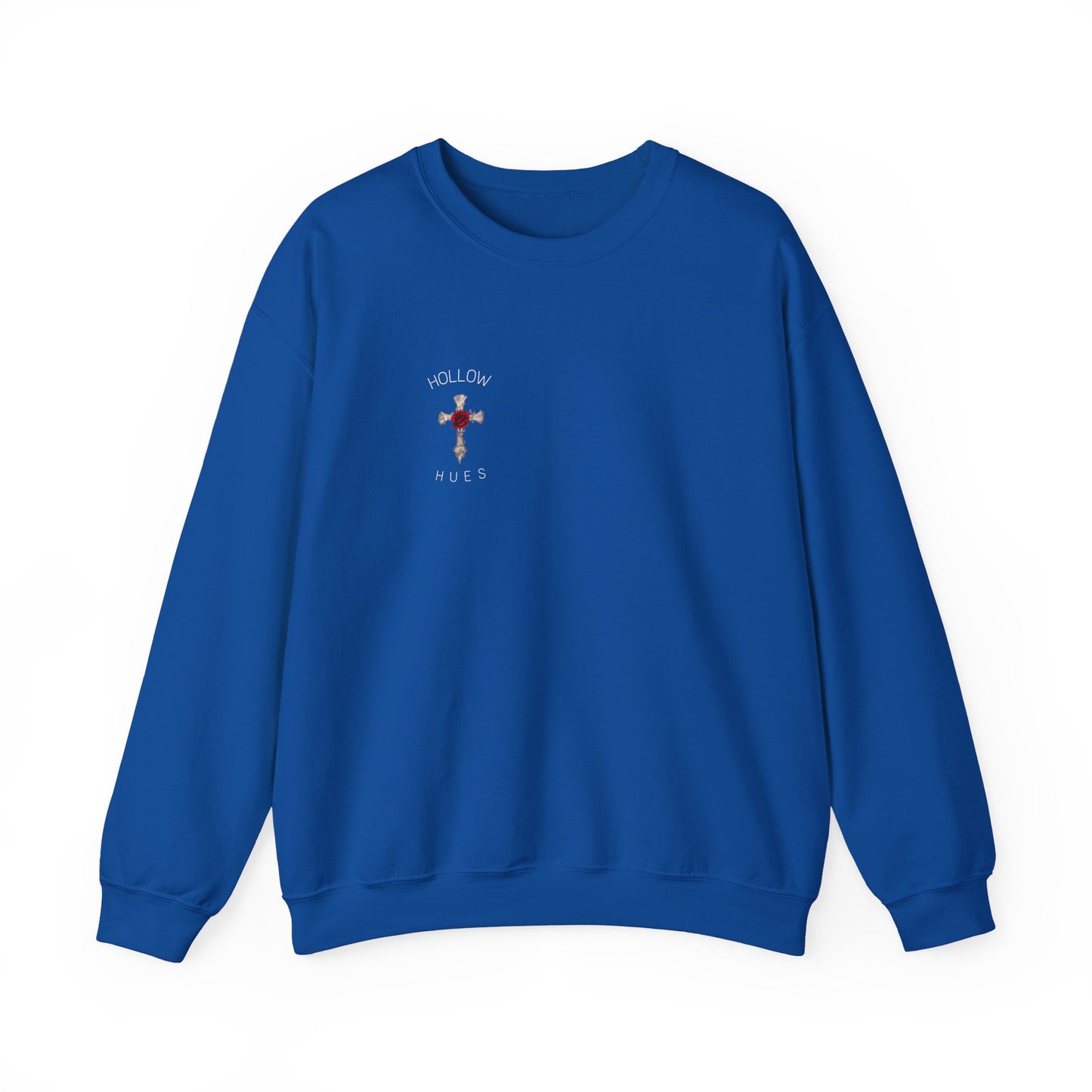 Hollow Hues Long-Sleeved Sweatshirt
