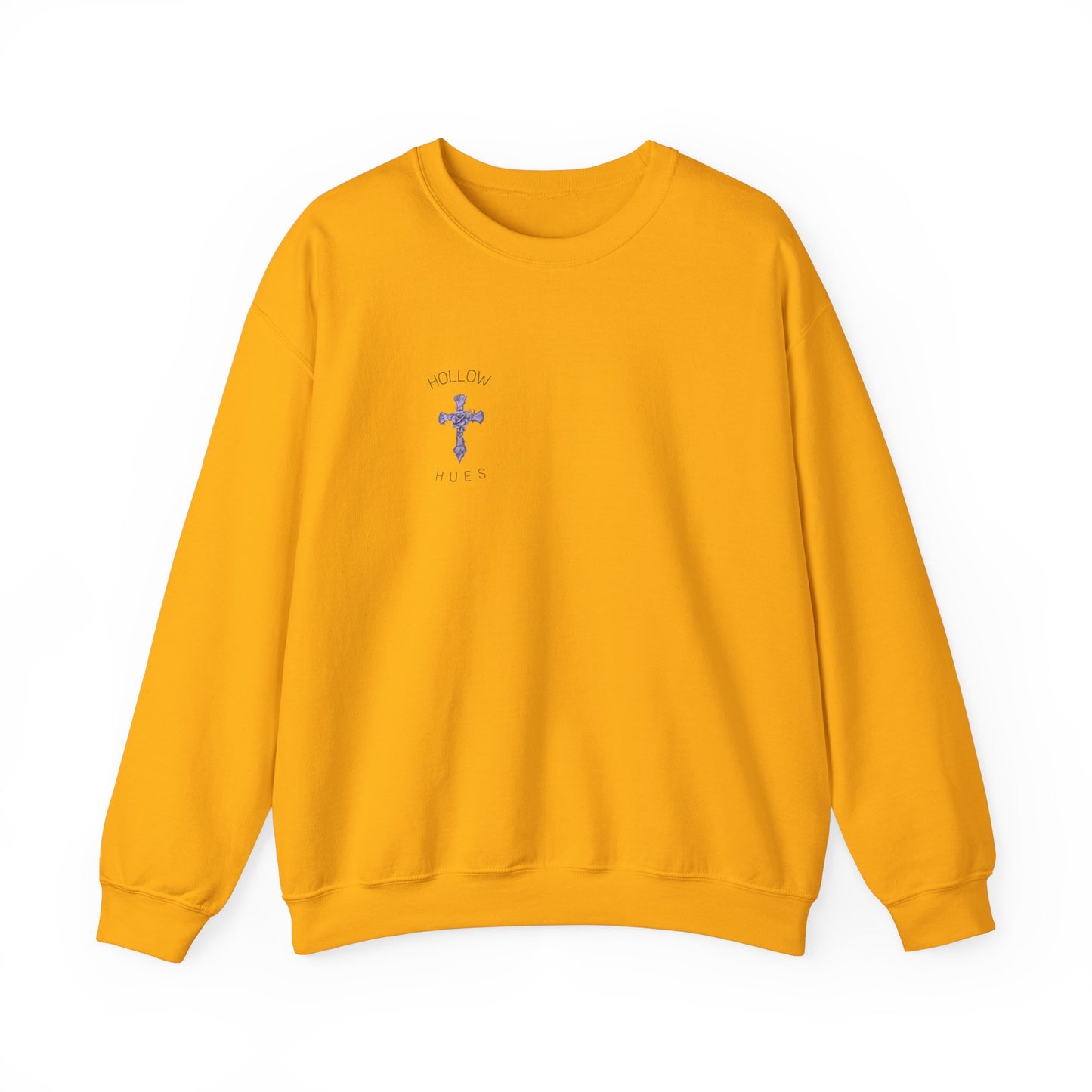 Hollow Hues Long-Sleeved Sweatshirt