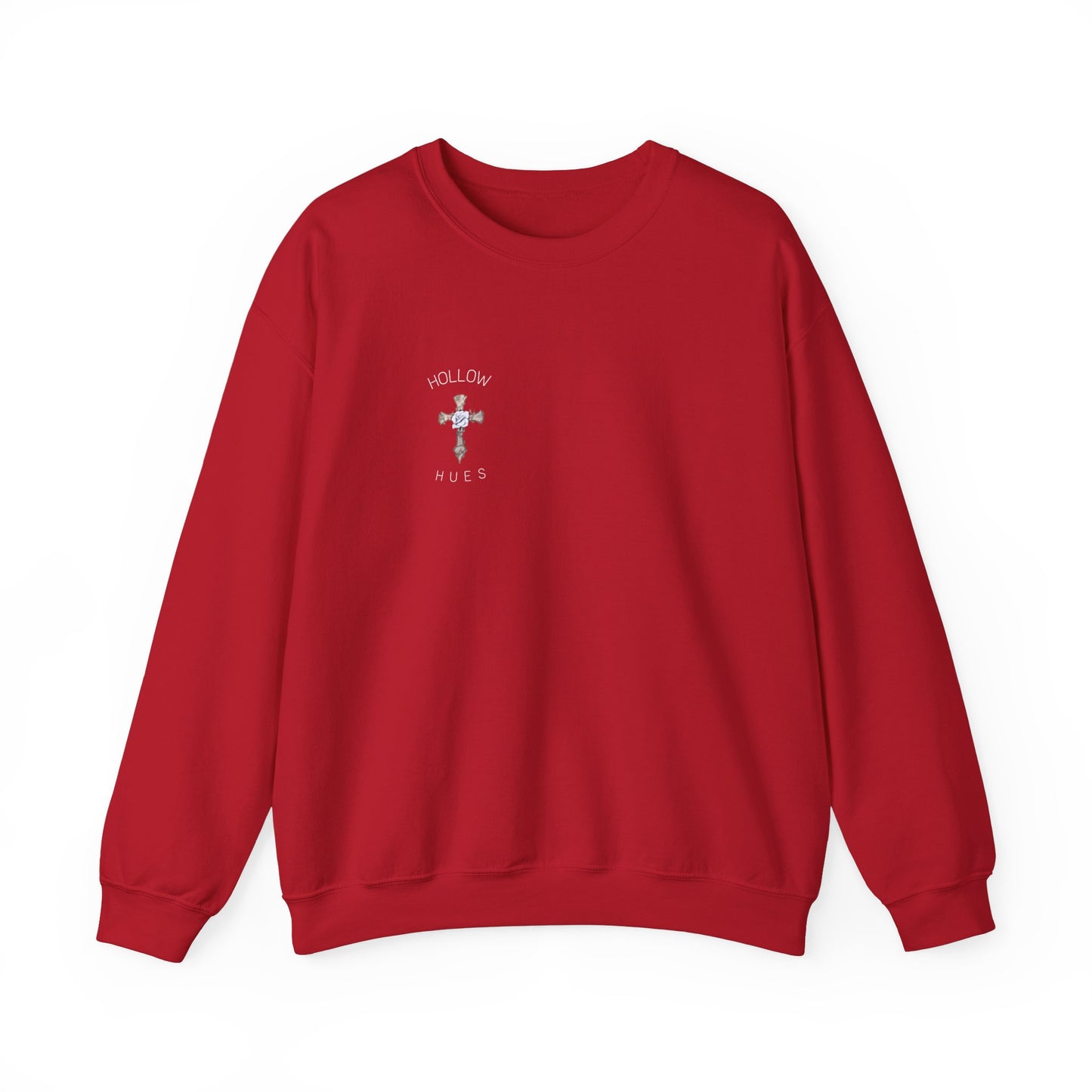 Hollow Hues Long-Sleeved Sweatshirt