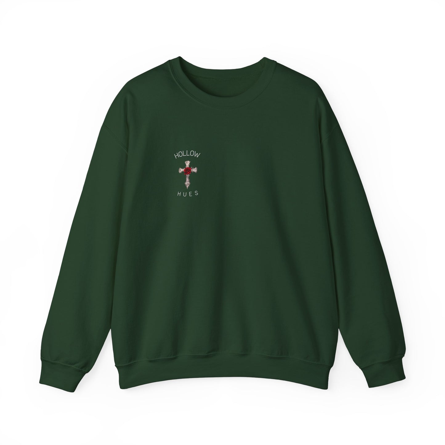 Hollow Hues Long-Sleeved Sweatshirt